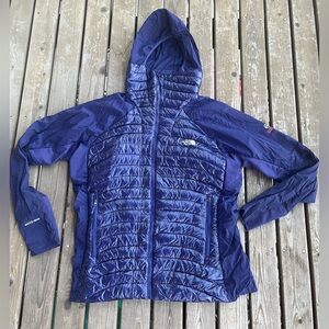 The North Face Women's Blue Hooded Jacket